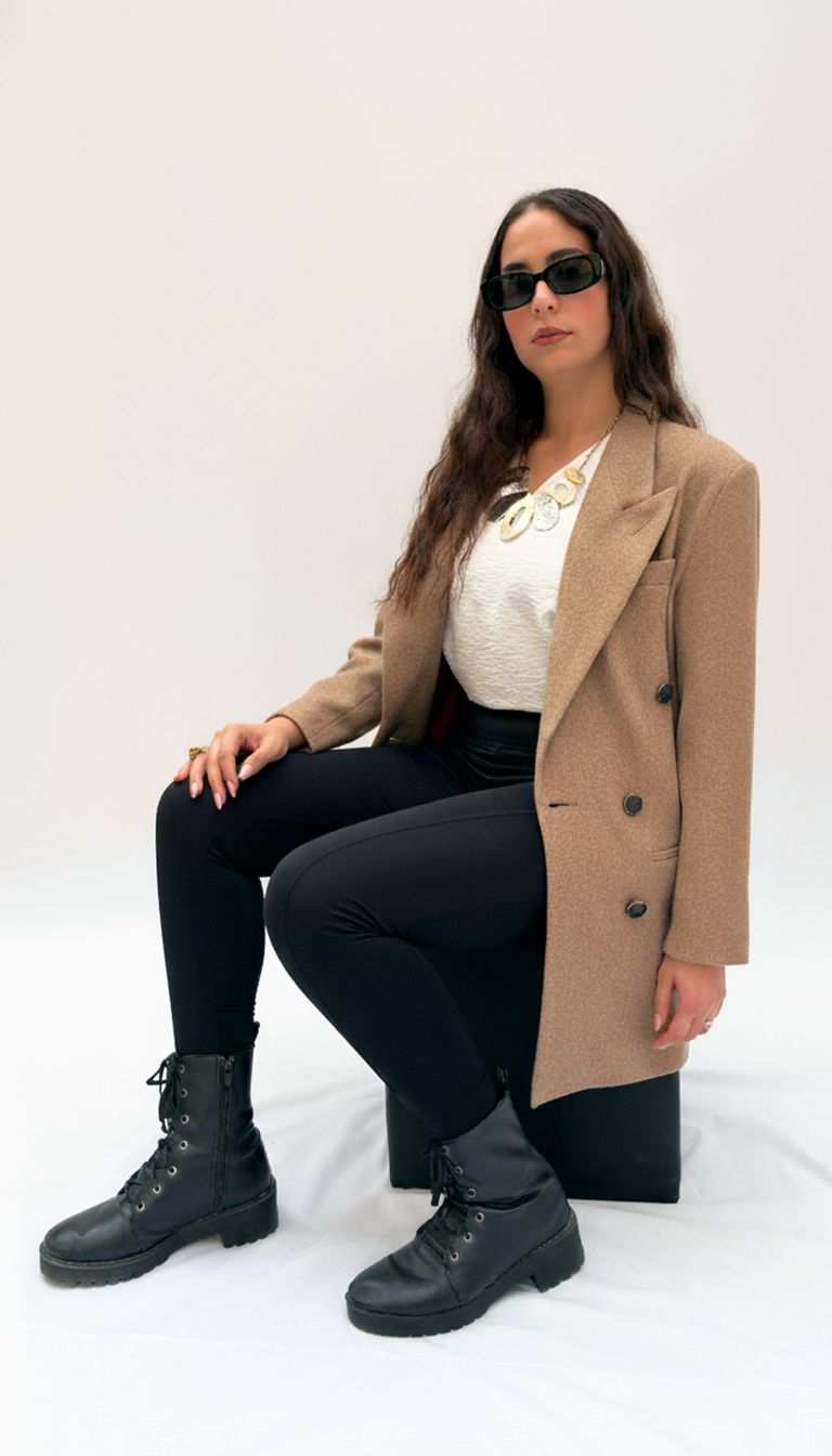 The Camel Officer Coat