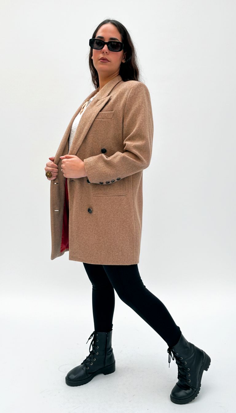 The Camel Officer Coat